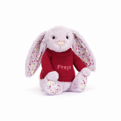 Jellycat Blossom Jasmine Konijn with Red Jumper | QR1894603